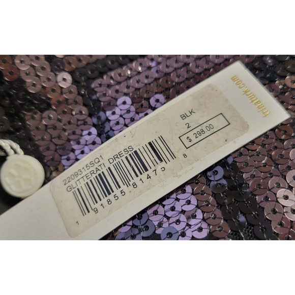 NWT Trina Turk Glitterati Sequin Mini Dress - Picture 4 of 7